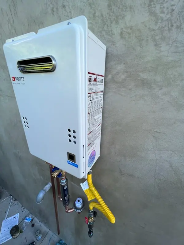 Tankless water heater installation for Tamarack Hills homes